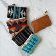 Load image into Gallery viewer, PNW Pendleton® Wool &amp; Leather Zip Wallet
