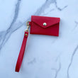 Load image into Gallery viewer, Leather Card Wallet Wristlet
