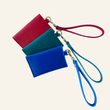 Load image into Gallery viewer, Leather Card Wallet Wristlet
