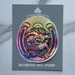 Load image into Gallery viewer, Lucky Mermaid Large Art Sticker - Holographic