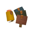 Load image into Gallery viewer, Customizable Lightweight Waxed Canvas + Leather Can Cooler