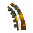 Load image into Gallery viewer, Customizable Lightweight Waxed Canvas + Leather Can Cooler