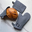 Load image into Gallery viewer, Mallard Oven Mitt &amp; Pot Holder Set - Denim
