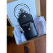 Load image into Gallery viewer, Minimalist Leather Keychain Card Wallet - Fine Latigo Leather
