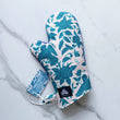 Load image into Gallery viewer, CS Collection: Floral Canvas Oven Mitt