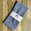 Load image into Gallery viewer, Indigo Double Cloth Chambray Handkerchief or Bandana