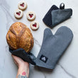 Load image into Gallery viewer, Mallard Oven Mitt & Pot Holder Set - Denim