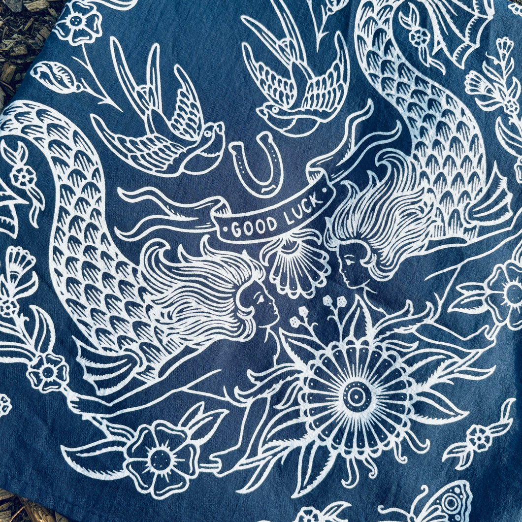 CS Collection: Good Luck - Mermaid Bandana