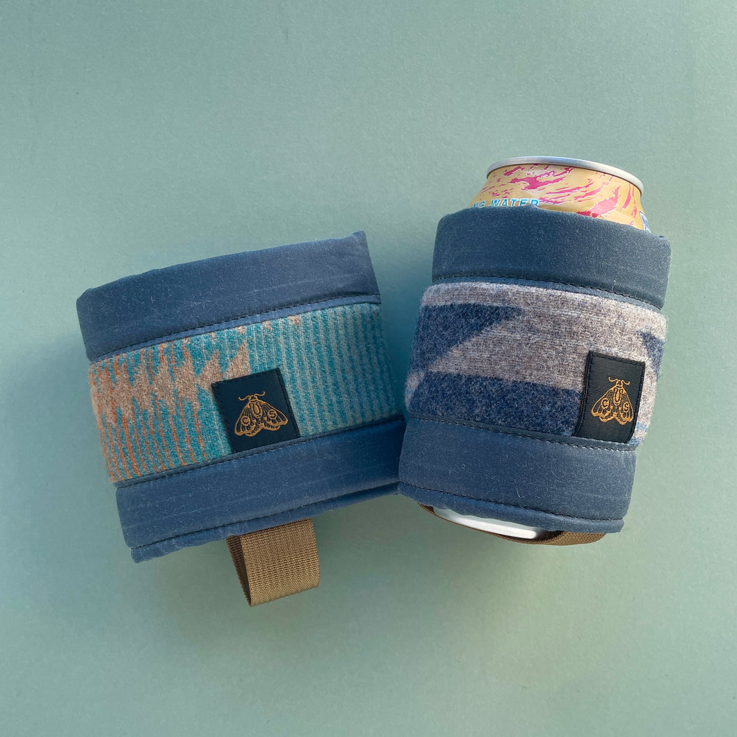 Insulated Can Cooler Set - Waxed Canvas & Pendleton®️