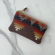Load image into Gallery viewer, PNW Pendleton® Wool &amp; Leather Zip Wallet
