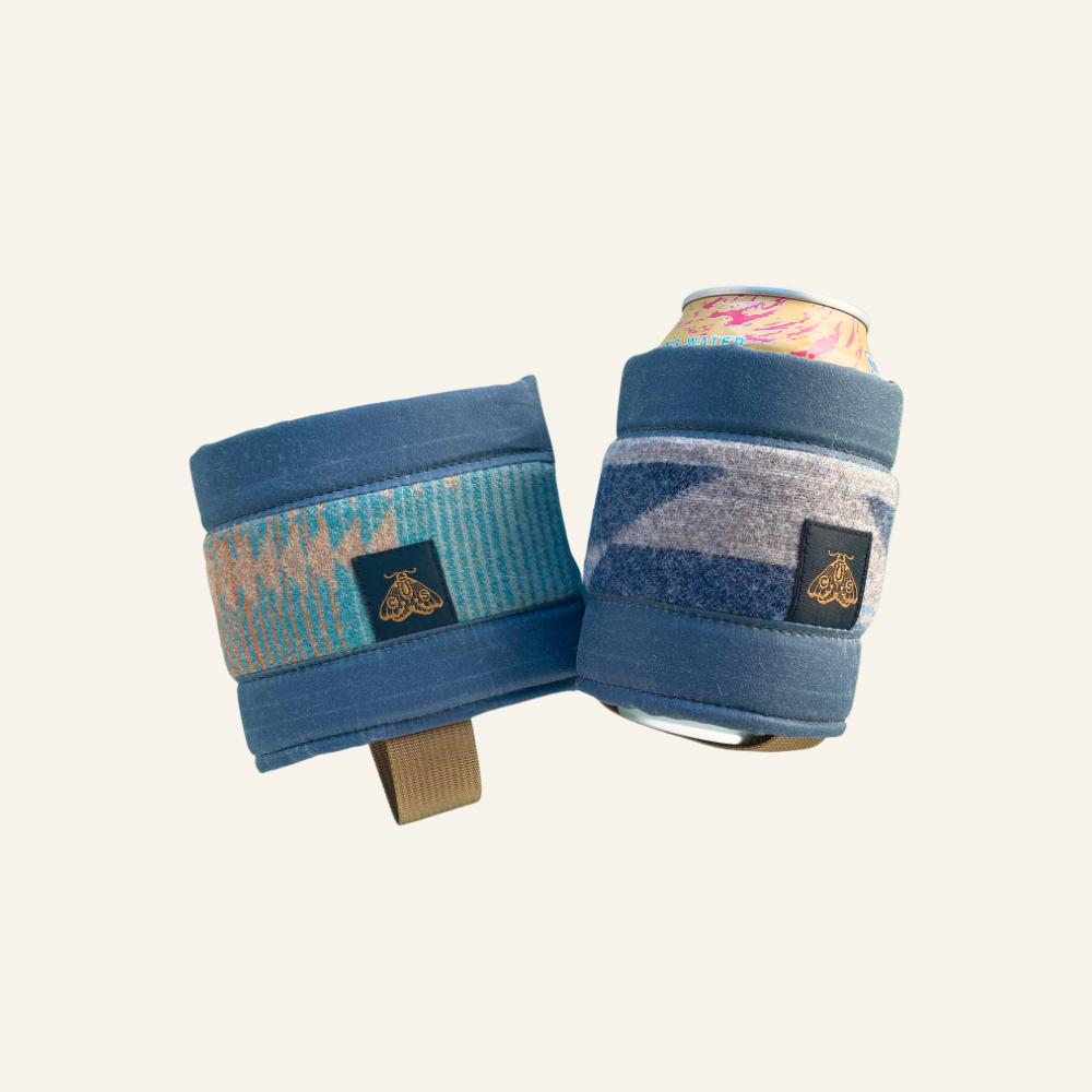 Insulated Can Cooler Set - Waxed Canvas & Pendleton®️