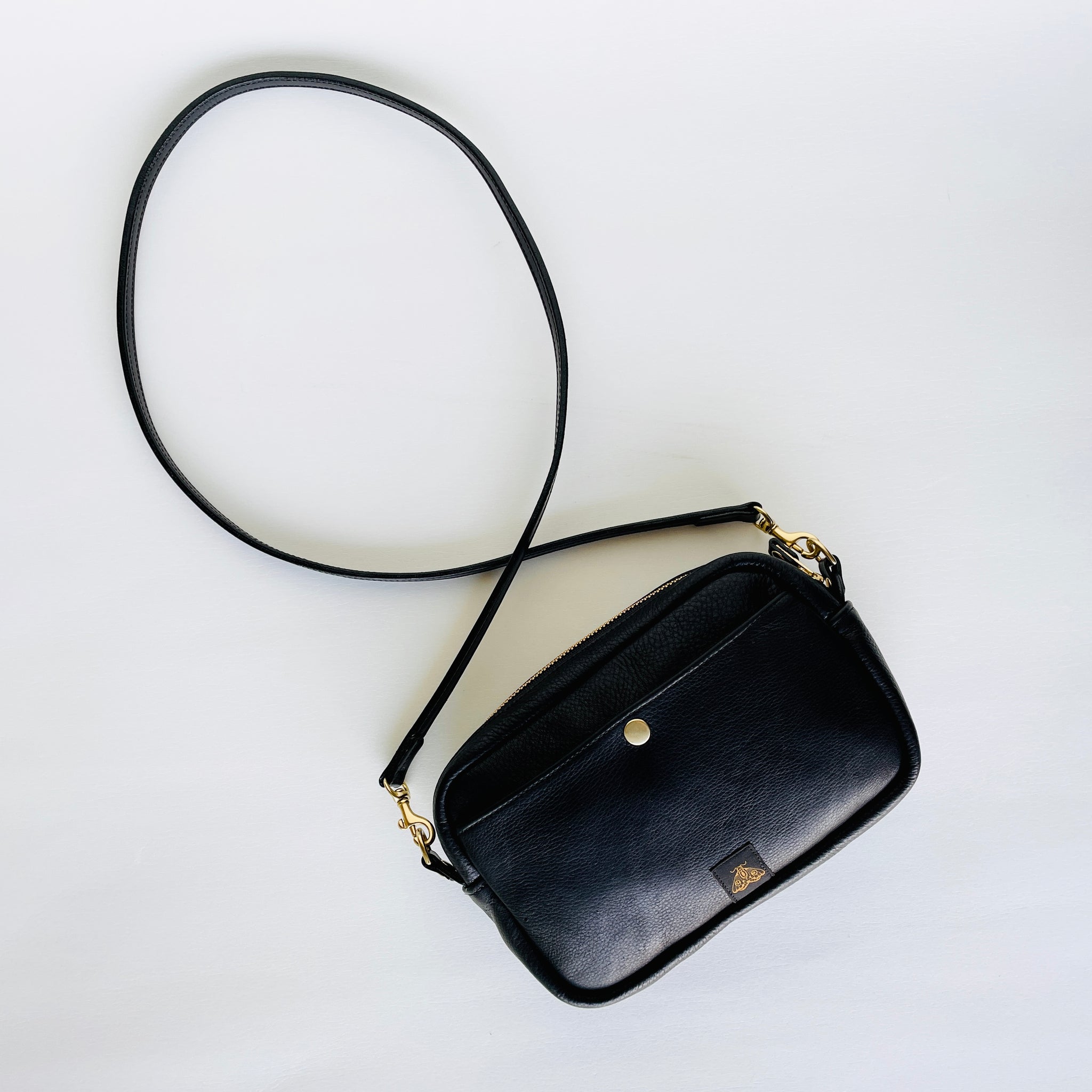 Lux Leather Cross Body Bag – Cecelia Stitch