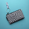 Load image into Gallery viewer, Check Quilted Zip Pouch
