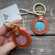 Load image into Gallery viewer, Lux Leather &amp; Brass Key Fob
