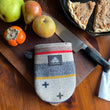 Load image into Gallery viewer, Wool &amp; Canvas Short Oven Mitt - with Pendleton®️
