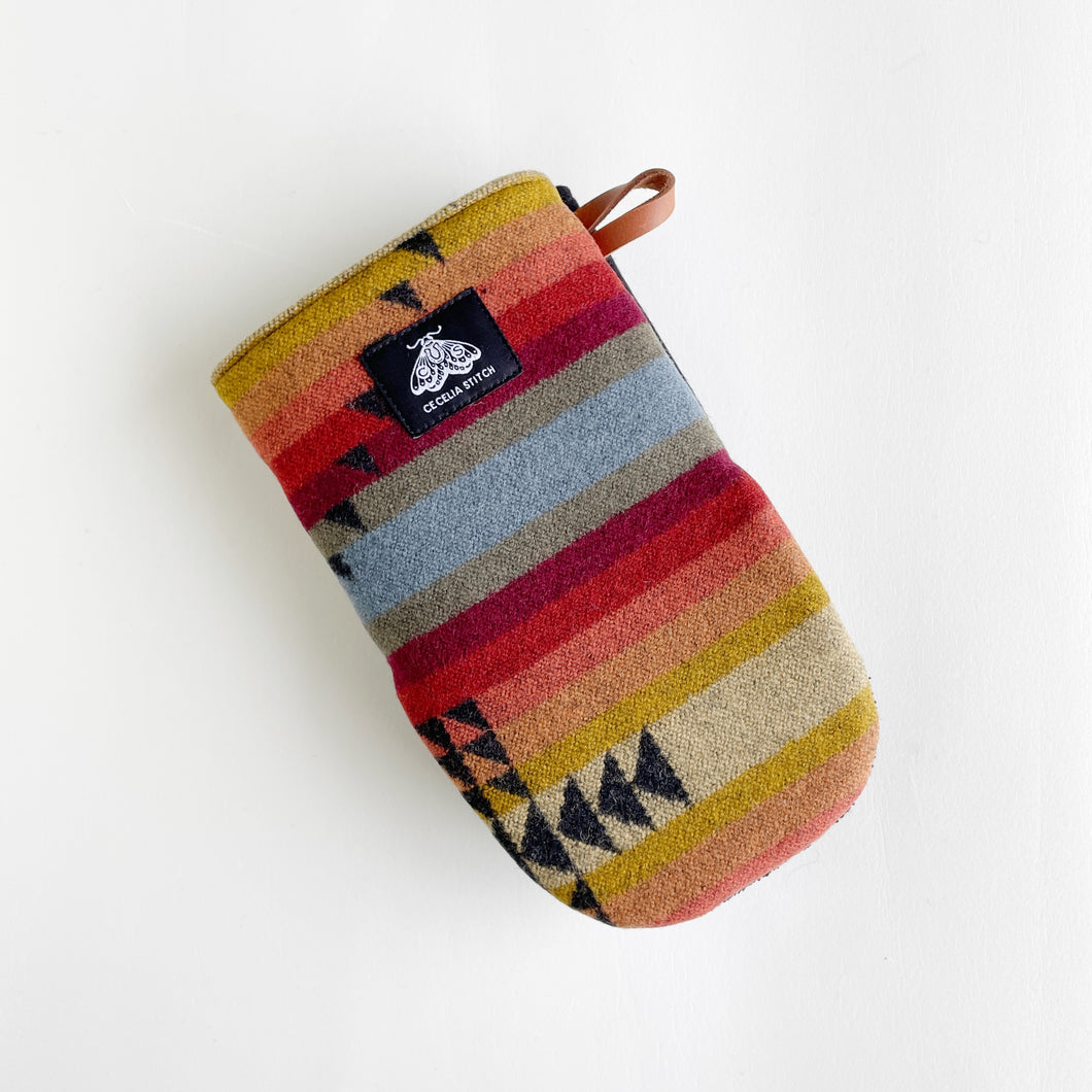 Wool & Canvas Oven Mitt - with Pendleton®️