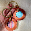 Load image into Gallery viewer, Lux Leather &amp; Brass Key Fob
