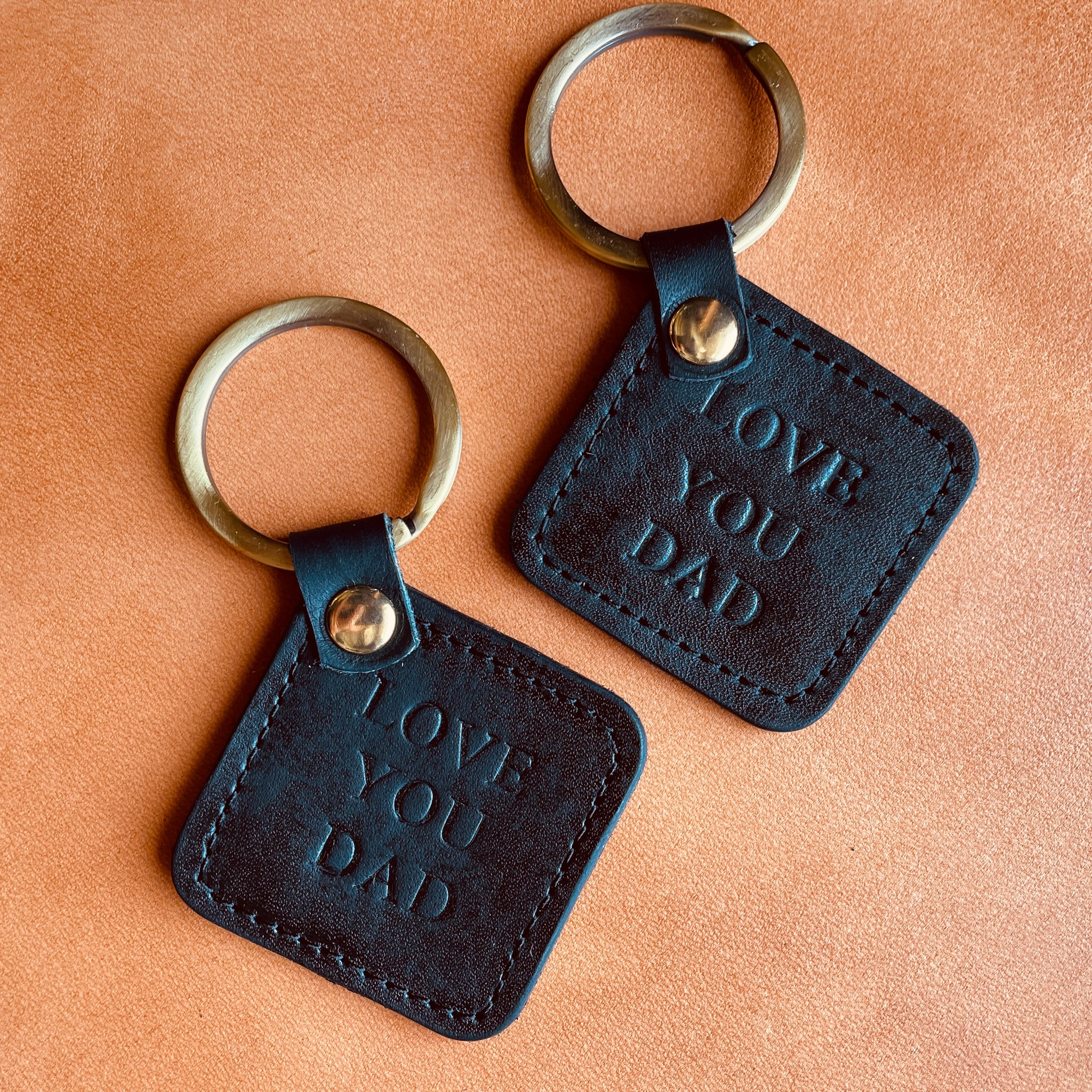 Leather Wristlet Key Fob – Pieces of Me